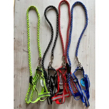 Obojek pro psa Reflexní vodítko s postrojem pro psa