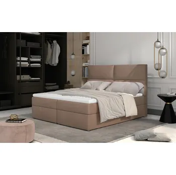 Postel EltapMeble Postel Amber Boxspring 180x200 cm - Monolith 09 (barva potahu)