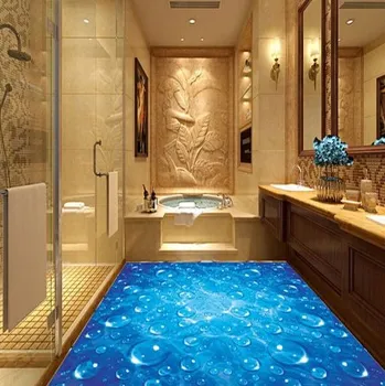 Fototapeta Solution Media 3D tapeta na podlahu - Kapky MU1300