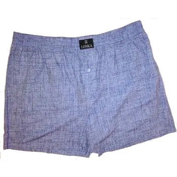 Trenýrky JAKUB pánské bavlněné trenýrky Lonka - JEANS jeans L