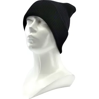 Čepice VOXX Čepice pánská pletená IGNIS bavlněná ČERNÁ uni 117834