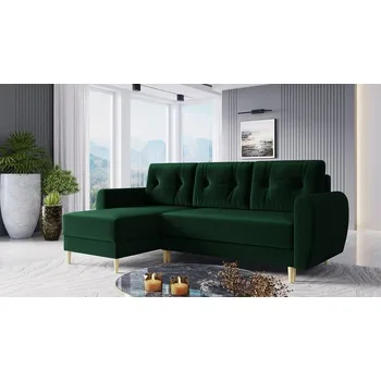 Sedací souprava Rohová rozkládací sedačka Kukle, Potah: Itaka 10 MIRJAN 5903211065477