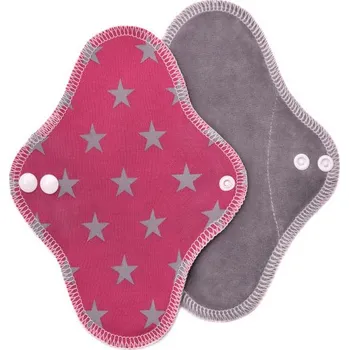 Menstruační vložka T-TOMI Látková vložka INTIM, pink stars