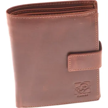 Peněženka Pánská kožená peněženka KUBÁT | hnědá | 739142 Barva: hnědá - olejovaná