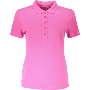 Dámské tričko Dámské triko s límečkem funkční classic JAMES NICHOLSON JN719 PINK S