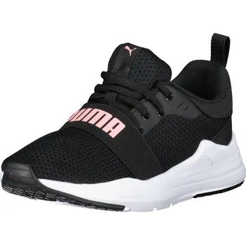 Dámská fitness obuv Dámské boty PUMA WIRED RUN JR 374214-11 ČERNÁ/RŮŽOVÁ EU 37,5 (UK 4,5)