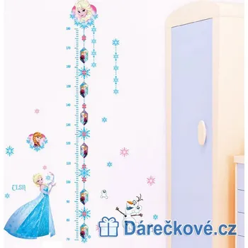 Samolepící dekorace Samolepka Ledové království – metr na zeď (Frozen)