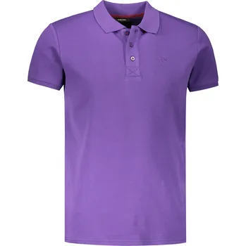 Pánské tričko Pánské triko KIXMI LOUIS FIALOVÁ L