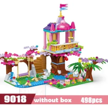 ostatní stavebnice Čína Mini stavebnice pro dívky, různé druhy Varianta: stromový dům 498 ks