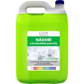 Mycí prostředek LAVON na nádobí a kuchyňské povrchy 5l