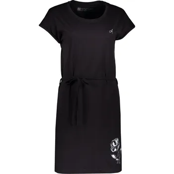 Dámské šaty Dámské šaty ALTISPORT ALWILDA LSKR251 ČERNÁ S