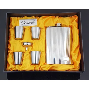 Placatka Souprava NICE placatka 240 ml + 4ks štamprliček 30 ml