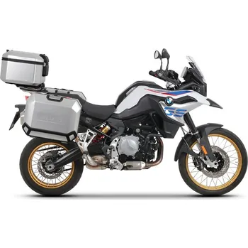 Motodoplněk Kompletní sada hliníkových kufrů SHAD TERRA, 48L topcase 36L/47L boční kufry, včetně montážní sady a plotny SHAD BMW F 750 GS/ F 850 GS/ F 850 GS Adventure
