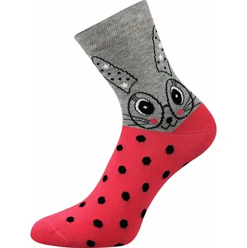 Dámské ponožky Ponožky Xantipa Zajíček (Ponožky s motivem zajíc, králík)