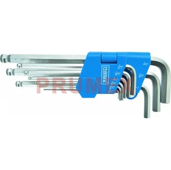 Klíč Klíč zástrčný sada 9 ks palcový s kuličkou - Narex