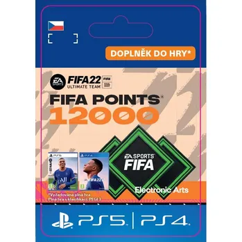 Hra pro PlayStation 4 FUT 22: FIFA Points 12000 PS4
