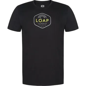 Pánské triko LOAP BENSON CLM2087 ČERNÁ S