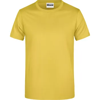 Pánské triko JAMES NICHOLSON JN790 YELLOW XL