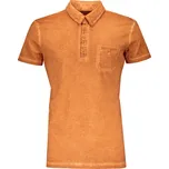 Pánské triko s límečkem fashion JAMES NICHOLSON JN988 TERRA M