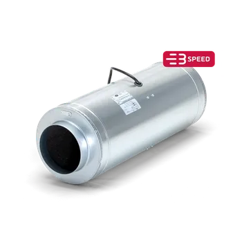 Domácí ventilátor Can-Fan ISO-MAX 150mm 410 m³/h odhlučněný, 3-rychlostní ventilátor (Odhlučněný ventilátor Ruck/can ISO-MAX,410m3/h, 150 mm)