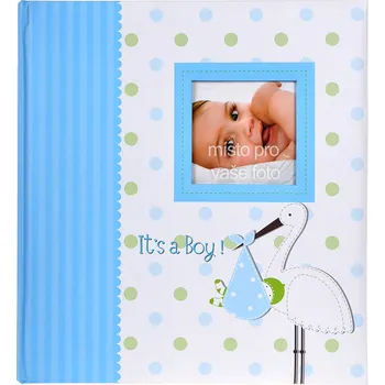Fotoalbum Tradag Dětské fotoalbum čáp modrý