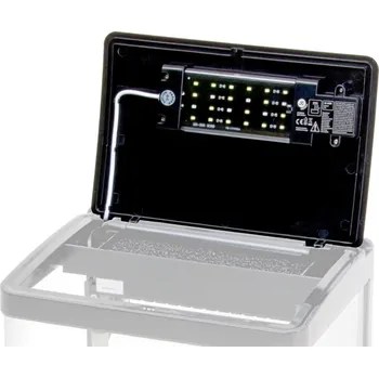 Akvaristika Náhradní kryt s LED osvětlením, černý, pro akvarijní komplet Atman JK-A320, 6 W, 31×21 cm