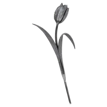 Zábradlí tulipán TL188 - kovaný polotovar 410 x 165 mm