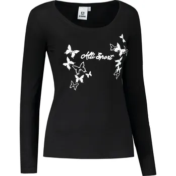 Dámské tričko Dámské triko ALTISPORT CARRYOVER ALW011169 ČERNOBÍLÁ XXL