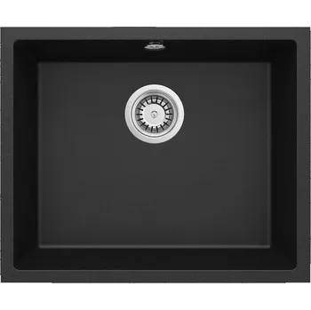 Nerezový dřez Dřez pod desku Deante CORDA ZQA G10C U černá metalická