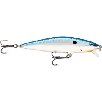 Umělá nástraha Wobler Rapala Flat Rap 8cm_7g_SB