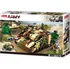 Stavebnice Sluban Sluban Army N38-B0858 maskovaný obrněný tank