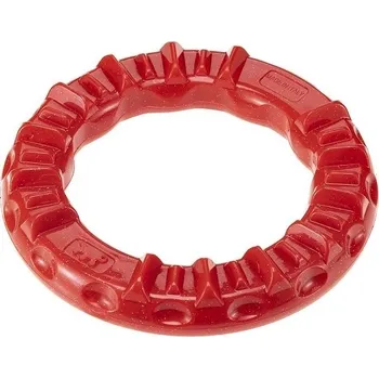 Hračka pro psa Ferplast Smile dentální kruh červený vel. S