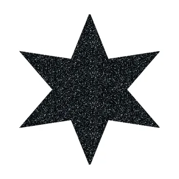 samolepka Hvězda 002 (85 - Ultra Metalic černá) SAMOLEPKA NA AUTO, NÁLEPKA, FÓLIE, POLEP, TUNING, VLASTNÍ TEXT, TISK, AUTOSAMOLEPKY.cz, POLEPY, OBRÁZEK, LOGO, 3D STICKERS