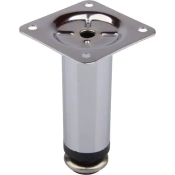 Nábytkové kování Strong Nábytková nožka kulatá s rektifikací 30 x 150 chrom matný