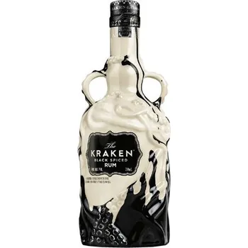 Rum Kraken Black and White Ceramic 40% 0,7l