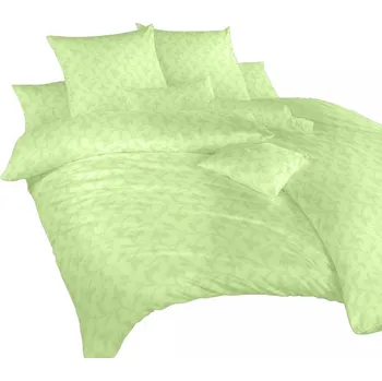 Povlečení Zelené damaškové povlečení Bohema 140x200 + 70x90