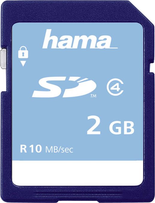 HAMA SD karta 2GB Class 4, 10 MB/s