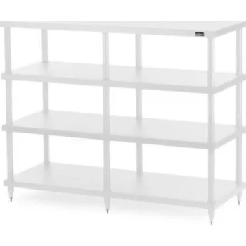 Televizní stolek Solidsteel S4-4 - bílá