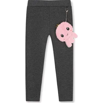 Dívčí legíny Dětské zateplené legíny Kugo šedé vel.122/128