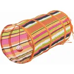 AKINU šustivý tunel pro kočky s míčkem