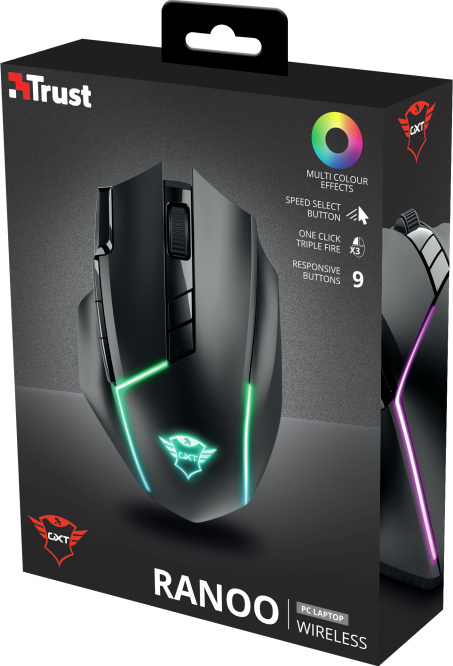 Mouse - TRUST GXT107 IZZA-WL GAMING MOUSE