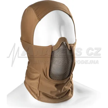 Invader Gear Kukla se síťovanou ochrannou maskou, písková