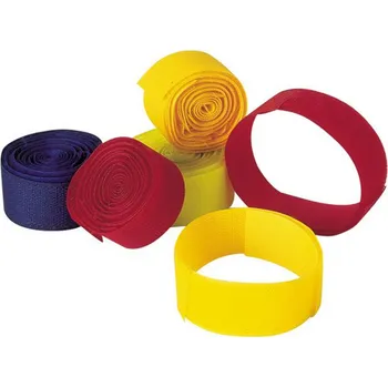 Identifikační páska na suchý zip - oranžová