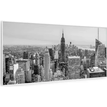Infrazářič Klarstein Wonderwall Art Smart 700W 60x120cm Obrazový Infrapanel Město NY (10037928)