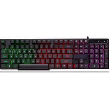 Klávesnice Art AK-49 drátová černá americká klávesnice (KLART AK-49)