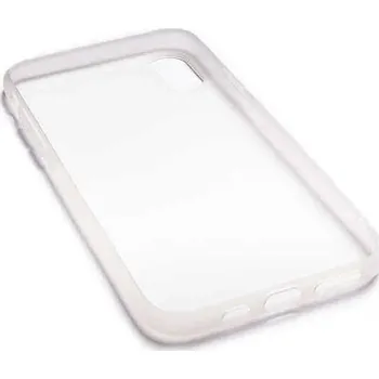 Silikonový matný obal pro Huawei P20 Lite - bílý