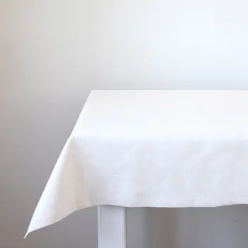 ubrus TULULUM Ubrus lněný, bílý Velikost: 140 x 220 cm