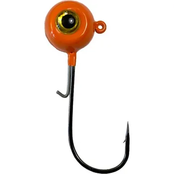 Rybářský háček Harton jigová hlava Eyehead oranžová 3/0 11 g