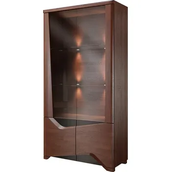 Vinotéka Dvojitá vitrína Rimini 2D2DS s osvětlením