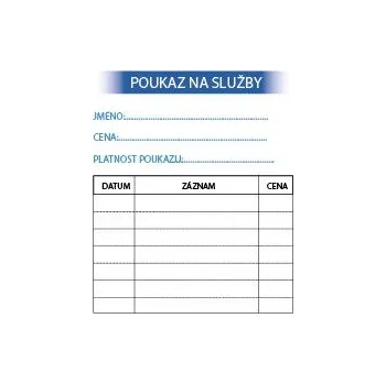Samolepící etiketa Karta pro objednání k lékaři, zubaři, kadeřnictví, pedikúře